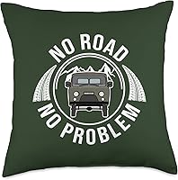 Vista 4 de UAZ Buchanka 452 Offroad Minivan Geländewagen Buchanka UAZ 452 Off-Road 4x4 Minivan - Almohada de campamento, 16 x 16 pulgadas, multicolor