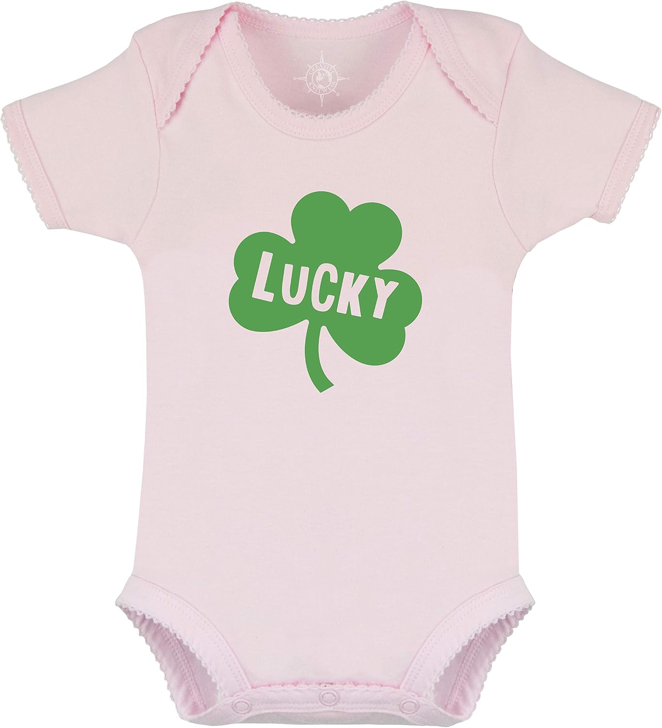Creative Knitwear St. Patrick's Day Irish Shamrock Baby Bodysuit