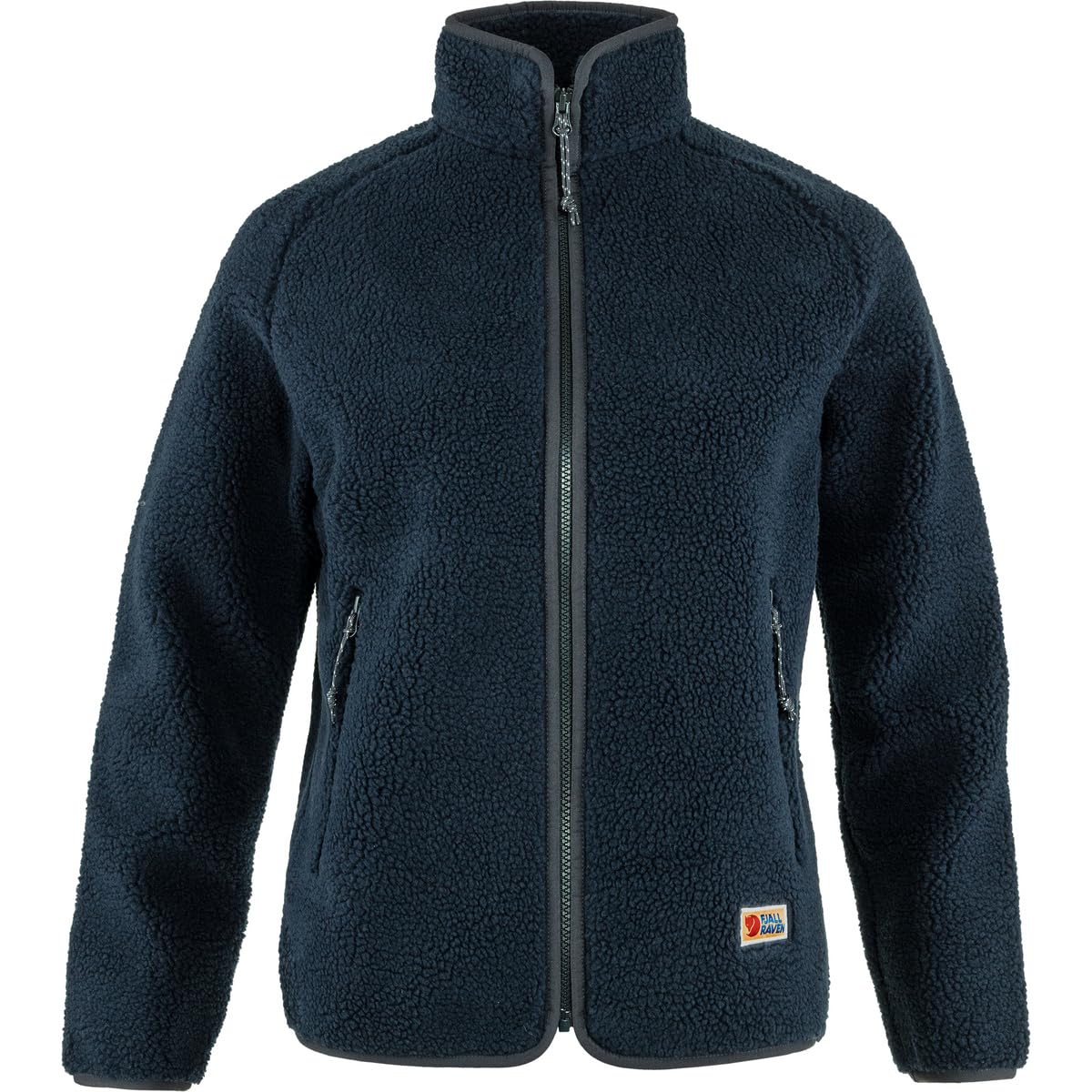 Fjallraven 84789-560 Vardag Pile Fleece W Sweatshirt Women's Navy Size M