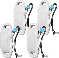 Vista 28 de Defensas de Barco Fáciles de Instalar Parachoques para Atraque Defensa Ideal para Pontón, Lobina, Moto Acuática y Barcos de Pesca