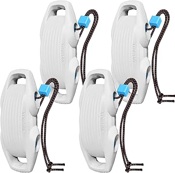 AWEMUFA Boat Fenders Easy to Install Bumper for Docking Ideal Fender for Pontoon, Bass, Jet Ski and Fishing Boats