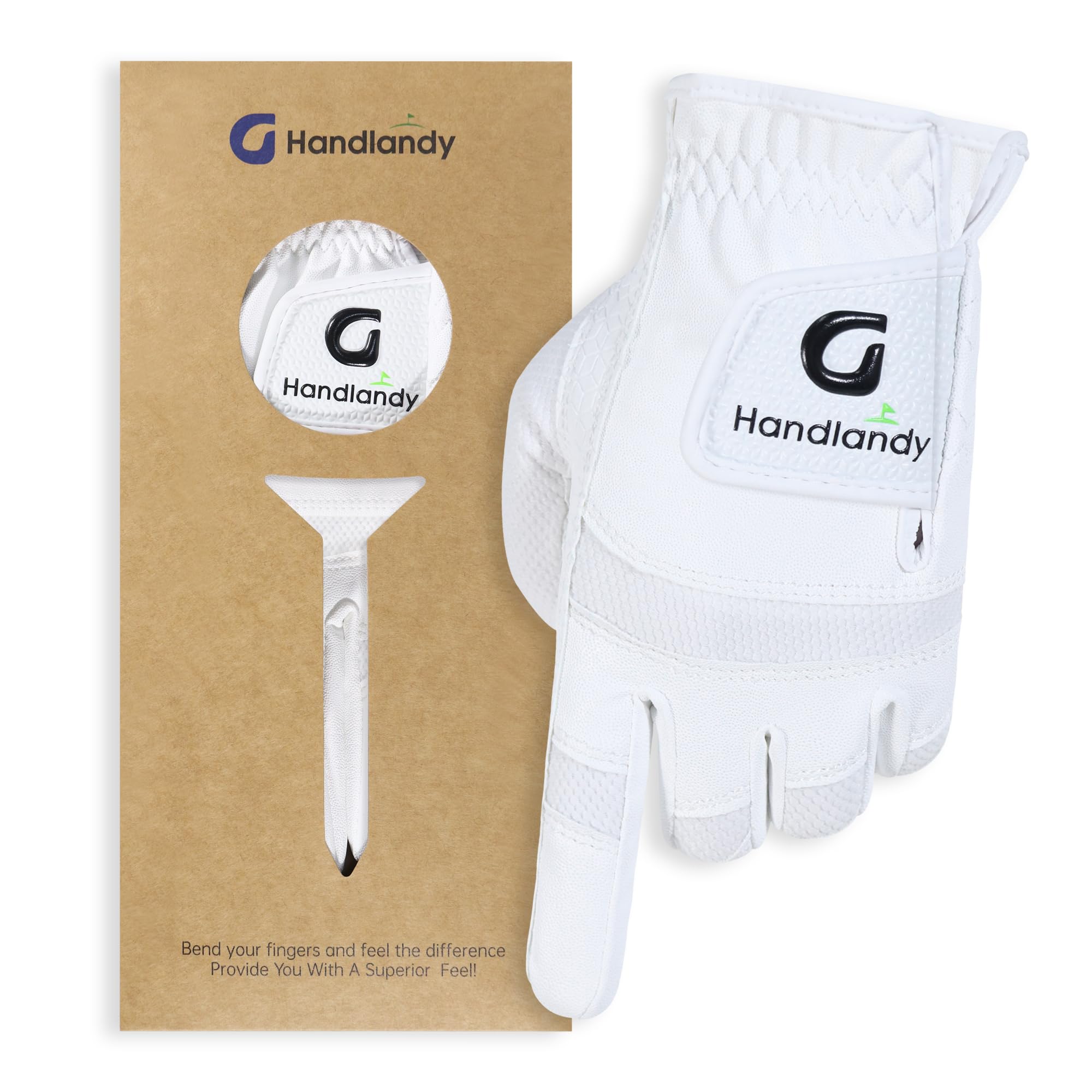 HANDLANDY HLDD Kids Golf Glove, Left Hand Youth Golf Glove for Junior Toddler, Durable & Breathable