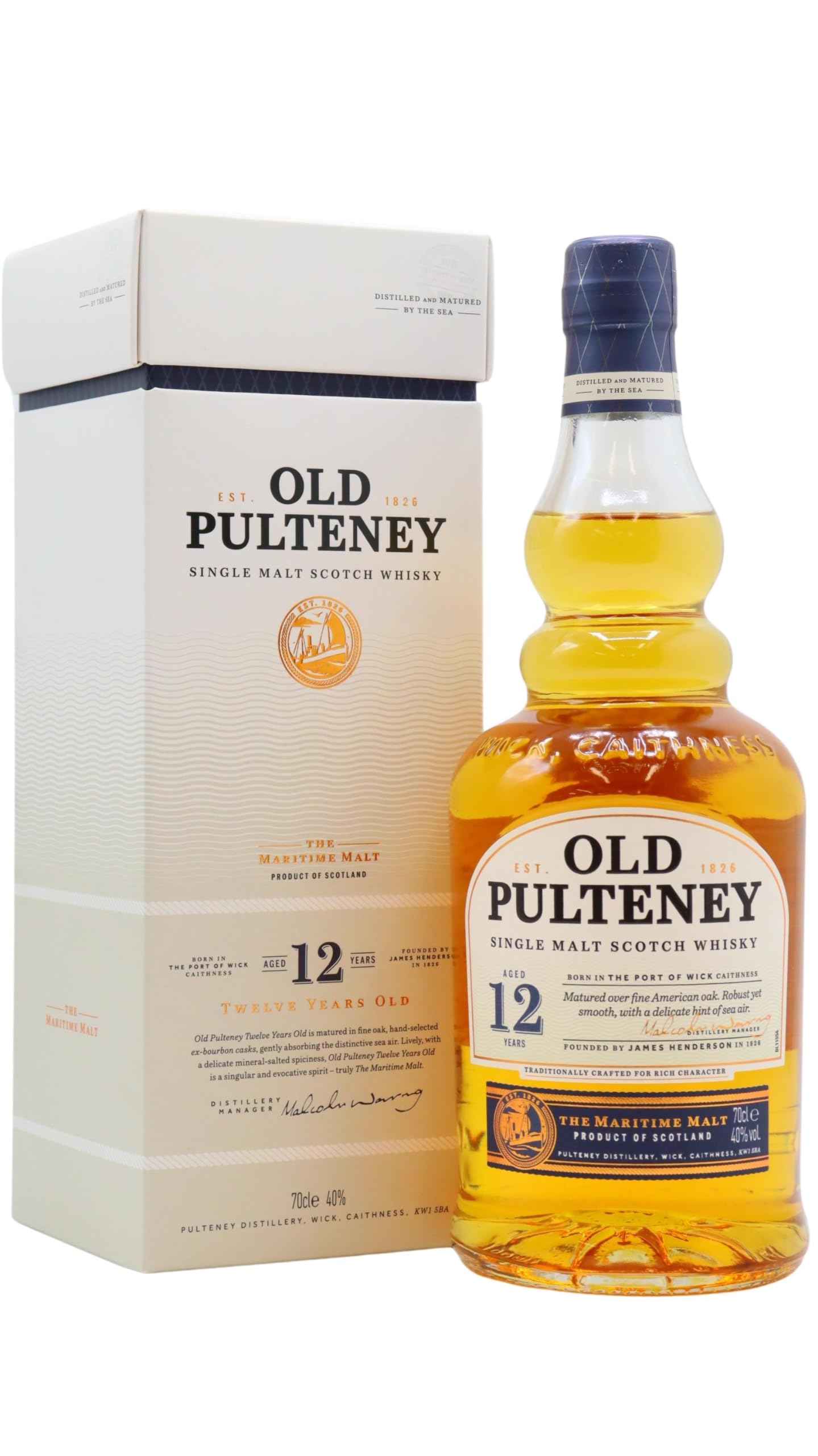 Old Pulteney - Single Malt Scotch - 12 year old : Amazon.co.uk