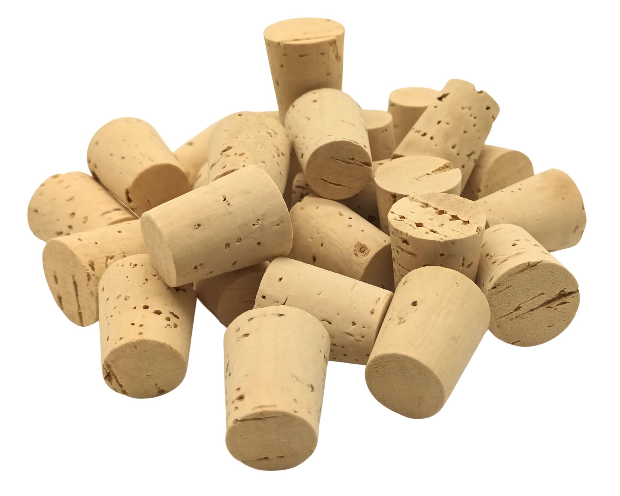 25 Bouchons Coniques Uxcell 54x50x19mm Pour Tubes à Essai Et Bouteilles