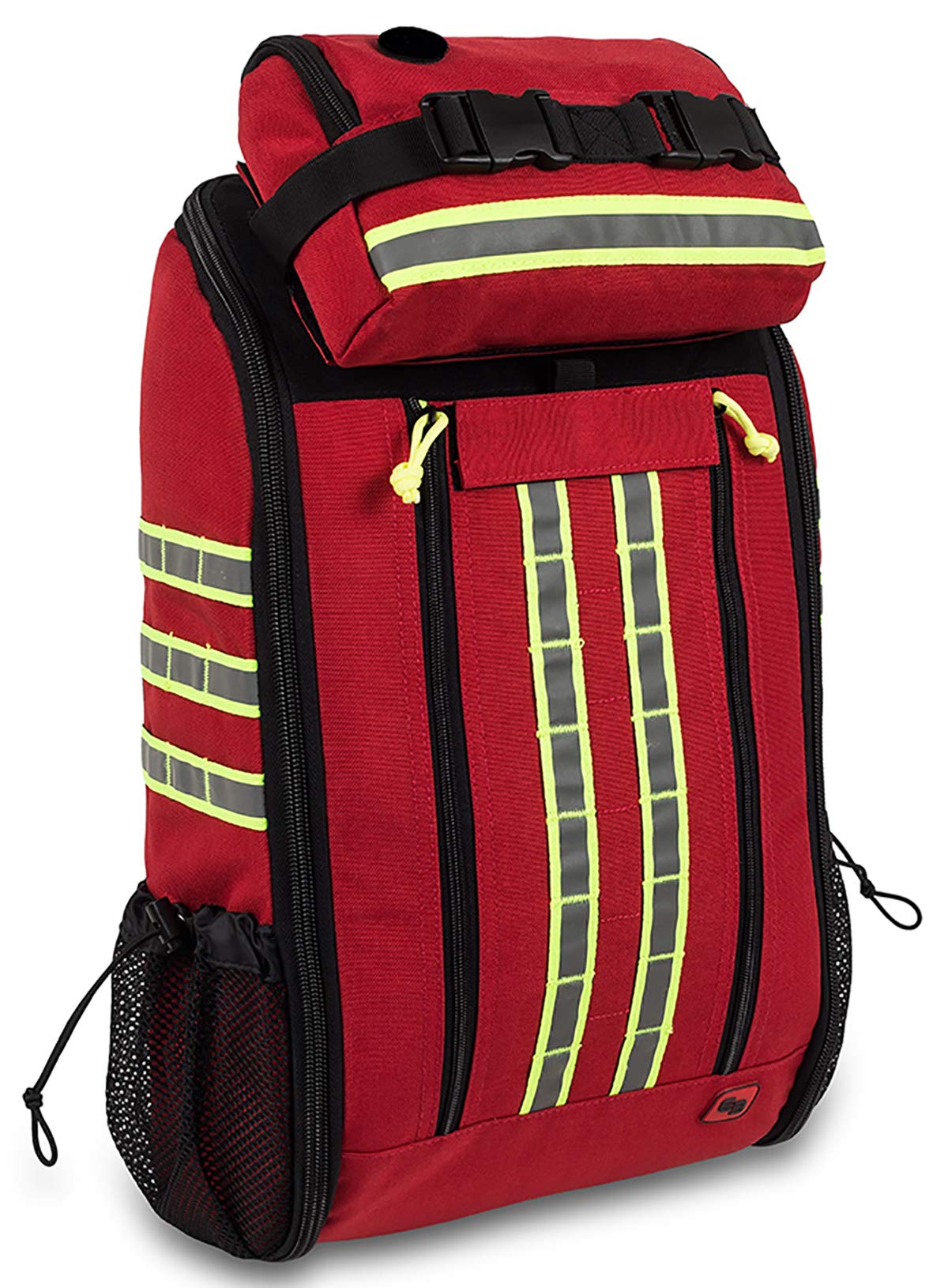 ELITE BAGS - QUICK ACCESS Notfallrucksack | rot | kompakt | hohe Funktionalität | für die Notfallversorgung | Schnellöffnungs-System | Hüfttasche als Extra dabei | Hauptfach mit Einhandöffnung | inkl. Modultaschen und Hüfttasche | kompakt