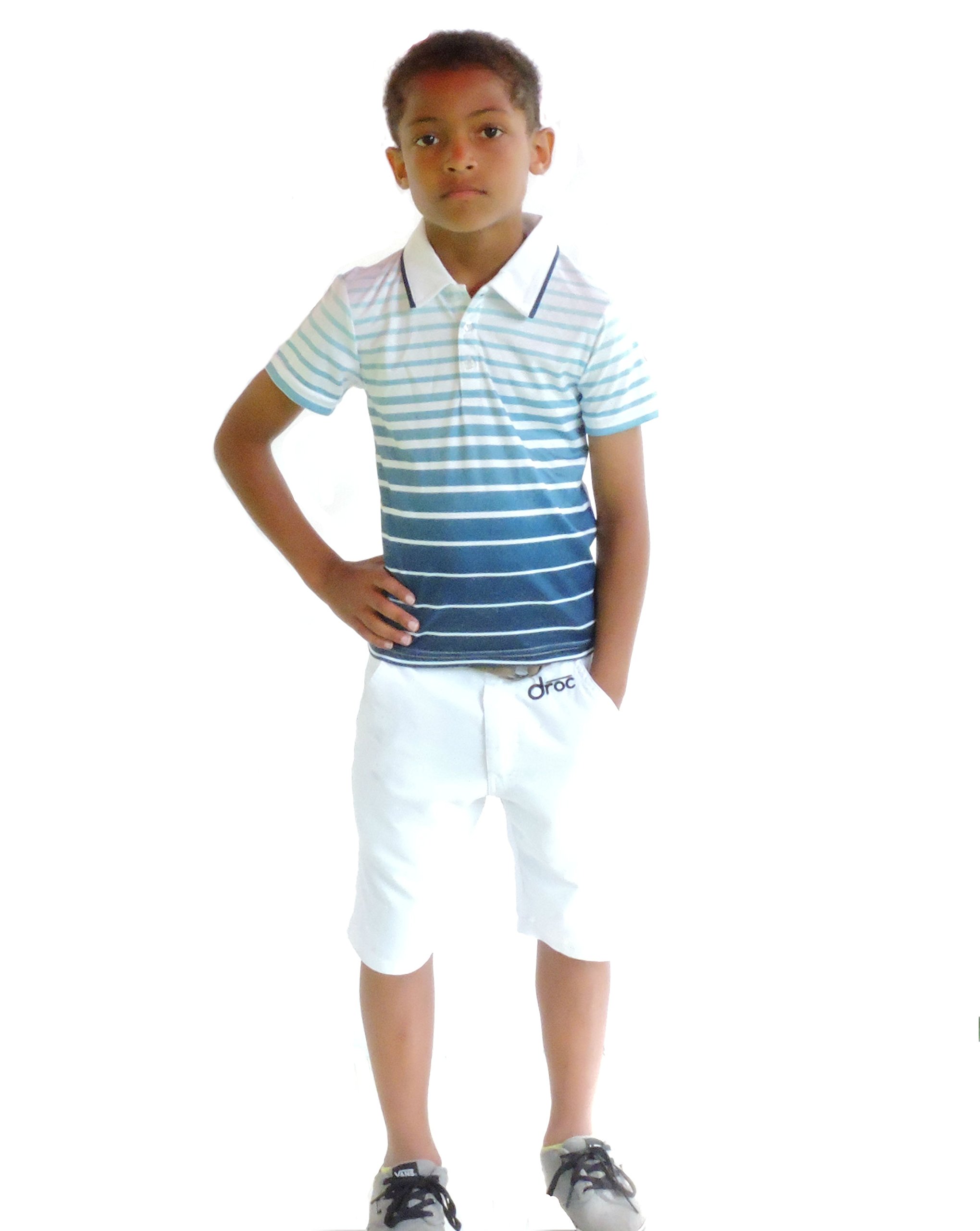 Droc Columbia Classic Sublimation Polo Shirt (Boys) 6-8 Yrs Old
