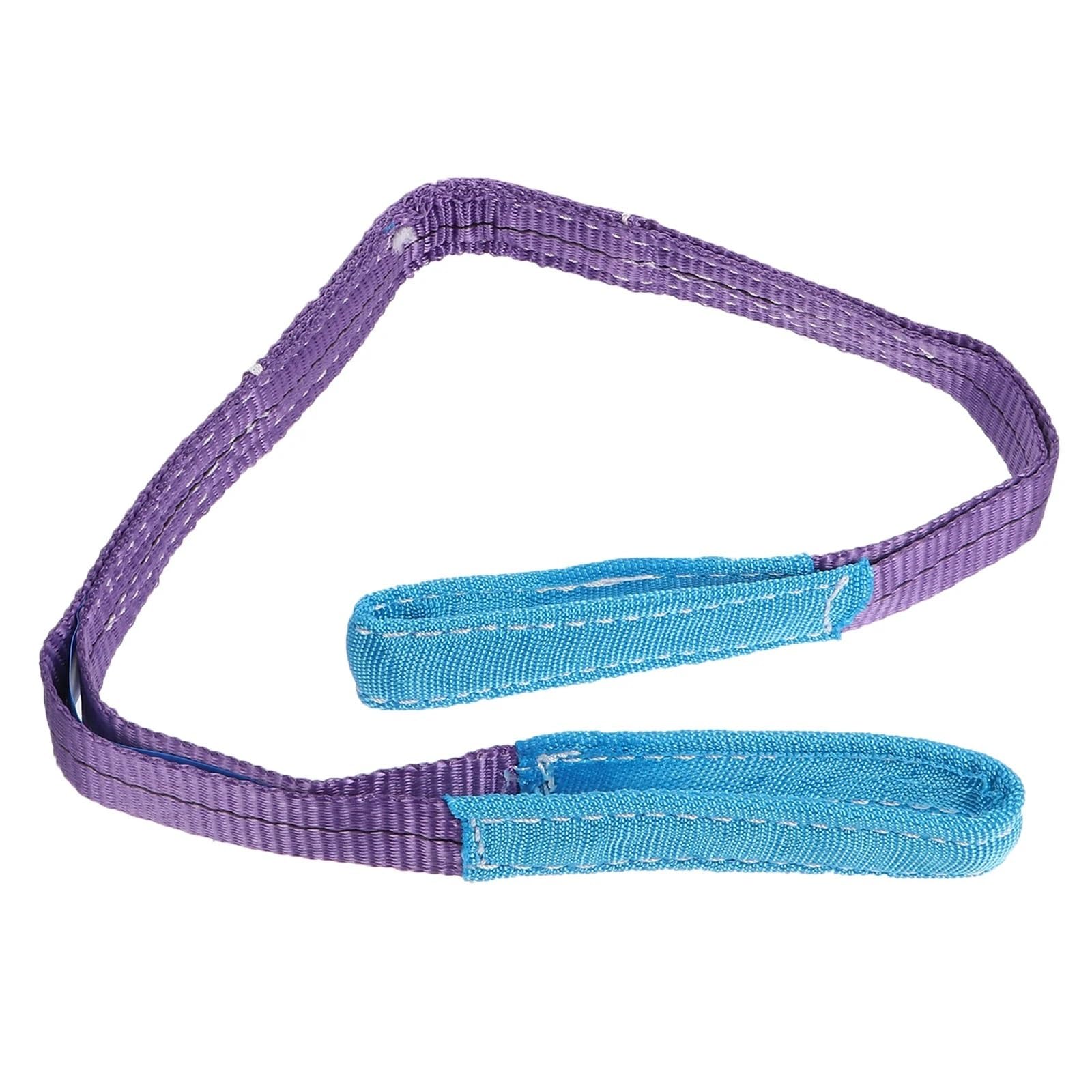 Eslingas de elevación, eslingas Planas, eslingas de Carga, Barra de elevación para Correa de Carga, grúa, Correas de sujeción de toneladas
