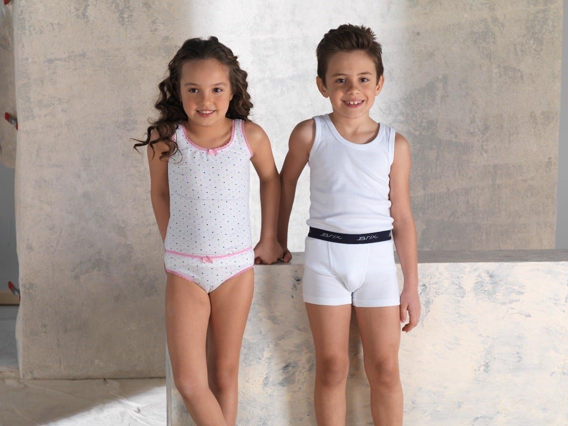 Brix Boys Undershirt Tank Top - Tagless 100% Cotton Super Soft 4 Pack Novelty. - Image 3