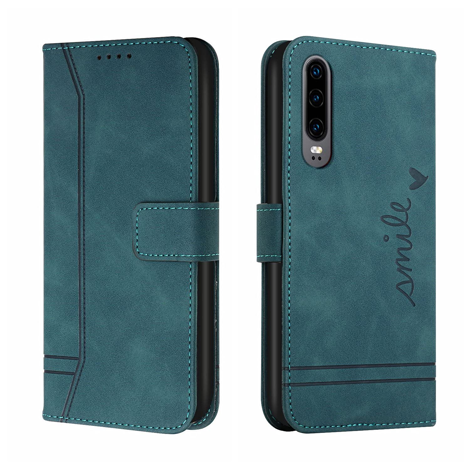 Handyhülle Für Huawei P30 Lite – Klapphülle Mit Kartenfach, Standfuß & Magnetverschluss
