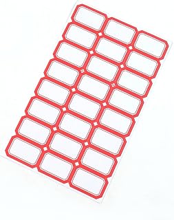 Multipurpose Writable Blank Label Sticker Sheets (1 Sheet)