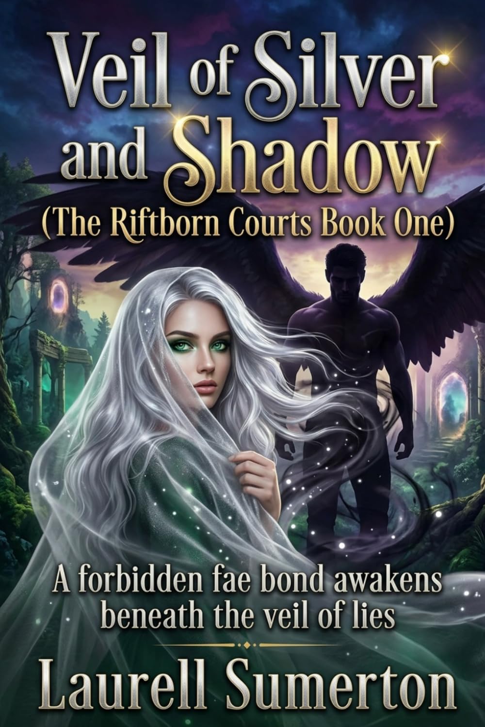Veil of Silver and Shadow (The Riftborn Courts Book One): A forbidden fae bond awakens beneath the veil of lies