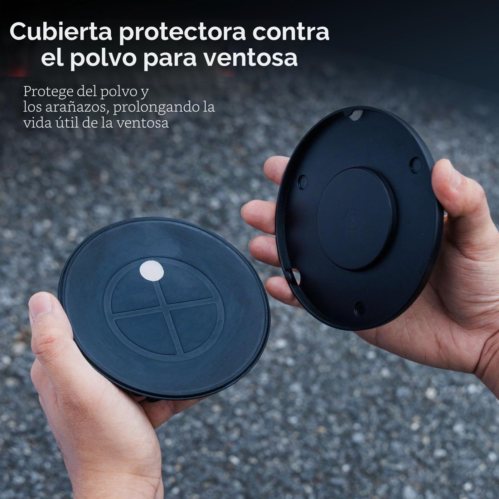 SMALLRIG Brazo Amortiguador Electrónico Mini, Ventosa de 5 Pulgadas, Doble Muelle y Amortiguación Hidráulica, Soporte para Coche para dji Osmo Pocket 4/3/GoPro HERO13/Insta360 X4, con Bolsa - 5507