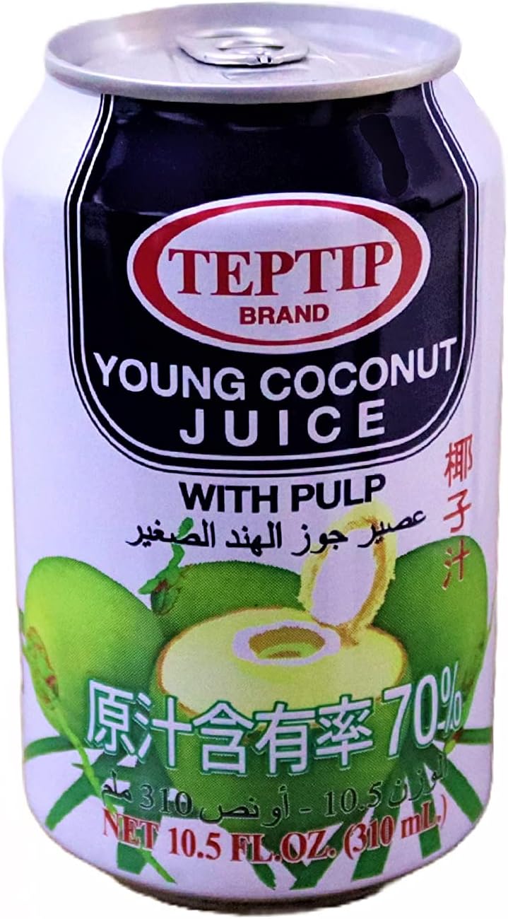 Teptip Young Coconut Juice With Pulp 310 ml