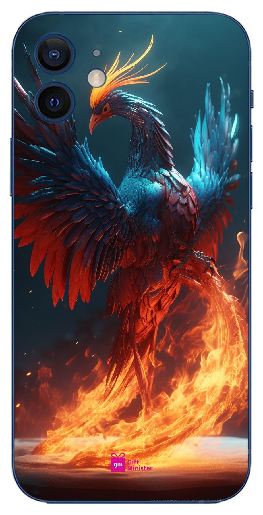 Gift Minister Silicone Designer Cover for Apple iPhone 12 Burly Woodback Phoenix Character Arcane Animated Cartoon Falling Love Editorial Key Mobile Art Complementar Protective 1Pcs 1699H