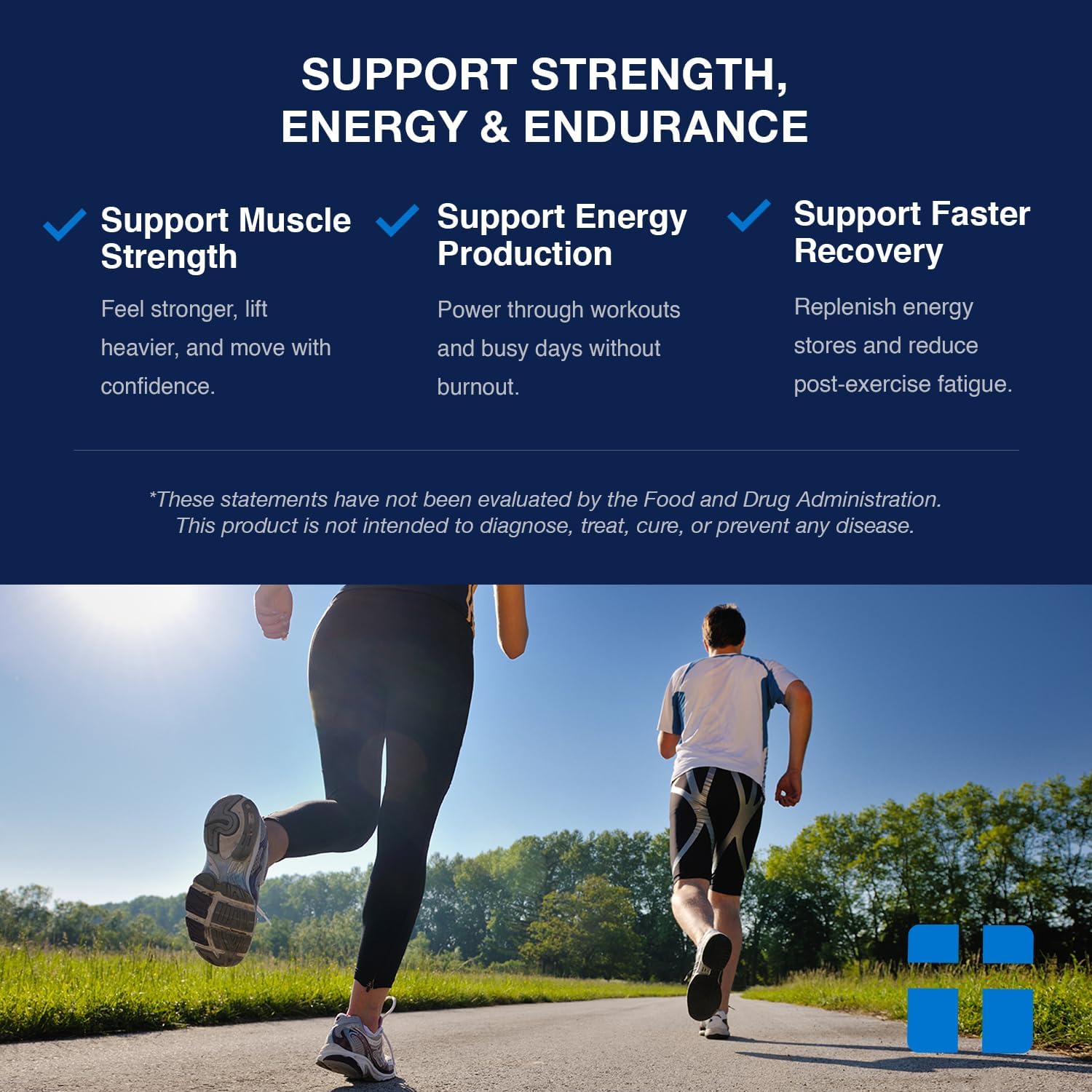 Opti + Creatine Monohydrate Capsules | Support Muscle Recovery, Energy and Healthy Stamina* | Daily Creatine Supplement | 180 Capsules/60 Servings