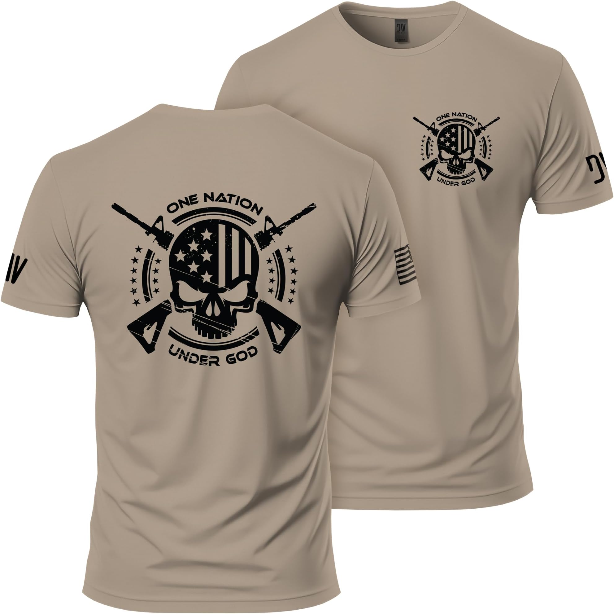 One Nation Under God Military T-Shirt