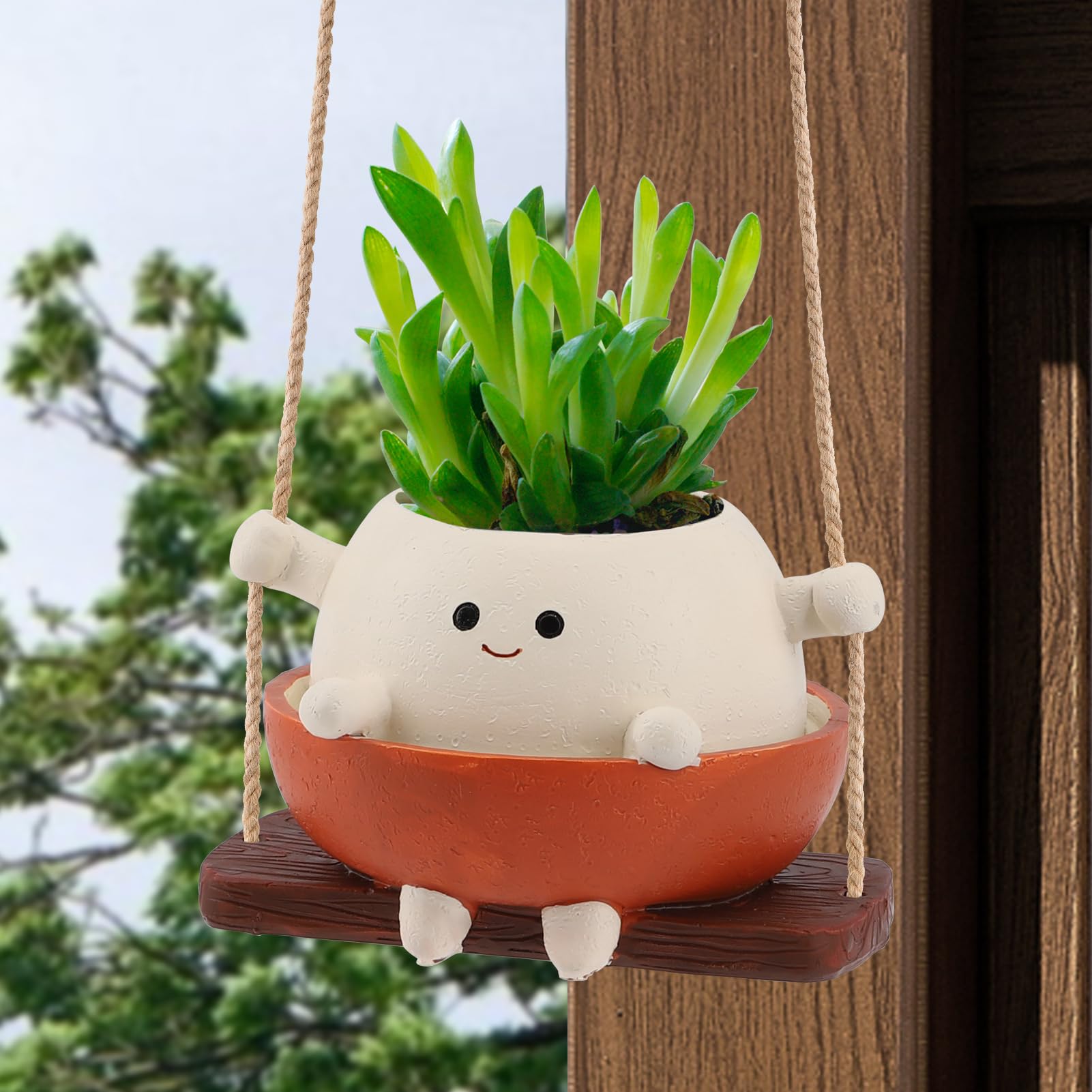 KIUGCOFour Plant Pot