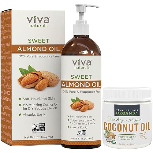 Viva Naturals Aceite orgánico de coco extra virgen 16onzas