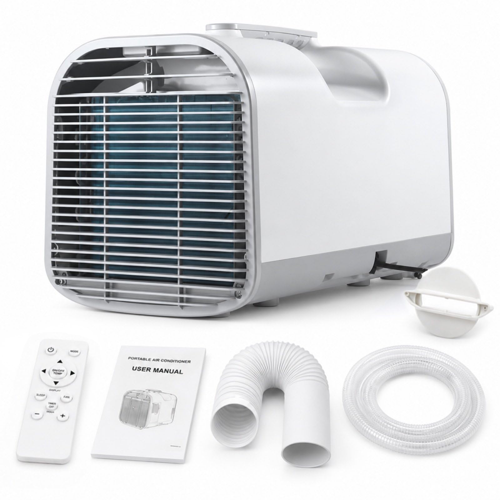 HCAUYNN Mobile Air Conditioner 5000BTU/1400W with Exhaust Hose