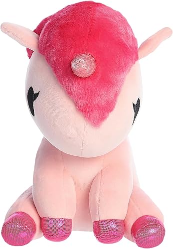 Miniatura 2 de Aurora® Enchanting ©Tokidoki Bellina - Animal de peluche – Diseño brillante y colorido – Muestro de peluche – Rosa 10 pulgadas
