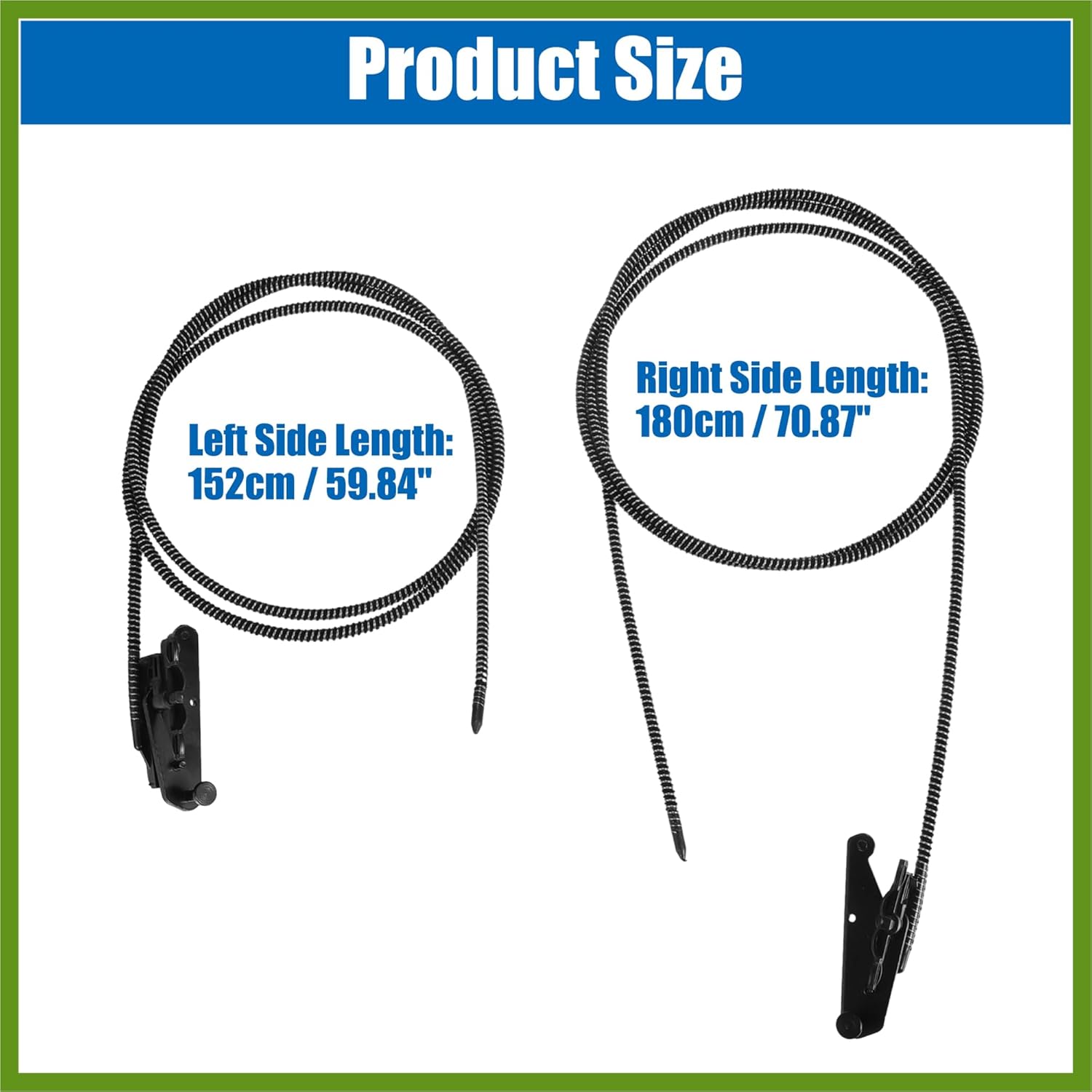 Car Sunroof Frame Glass Cable Crew Cab Skylight Glass Cable Fit for Ford F150 2015-2020 Fit for Ford F250 F350 F450 NO. FL3Z-16502C22-E/FL3Z16502C22C - Pack of 2 Vehicle Components