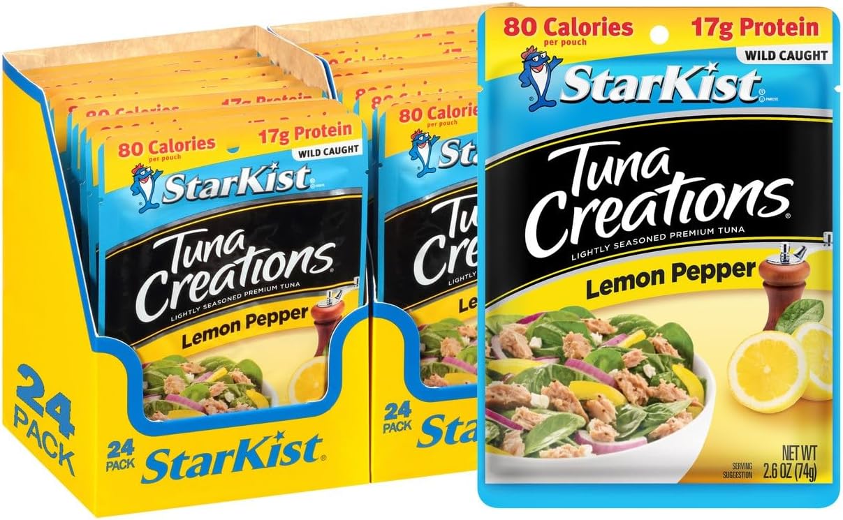 StarKist Tuna Creations Lemon Pepper - 73.7 g (Pack of 24)