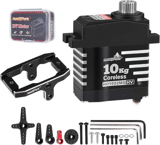 Servomotor digital impermeable 10kg HobbyPark para TRX4MT miniatura 8