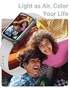Amzhero Health Fitness Tracker with 24/7 Heart Rate, Blood Oxygen, Blood Pressure, Sleep Tracker, 5ATM Waterproof Activity Trackers with Step Tracker, Pedometer (S & L Bands Included) gallery image