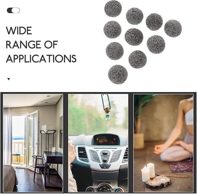 SEWACC 20 Piedras Volcánicas Difusor de Aromaterapia para Aceites Esenciales miniatura 5