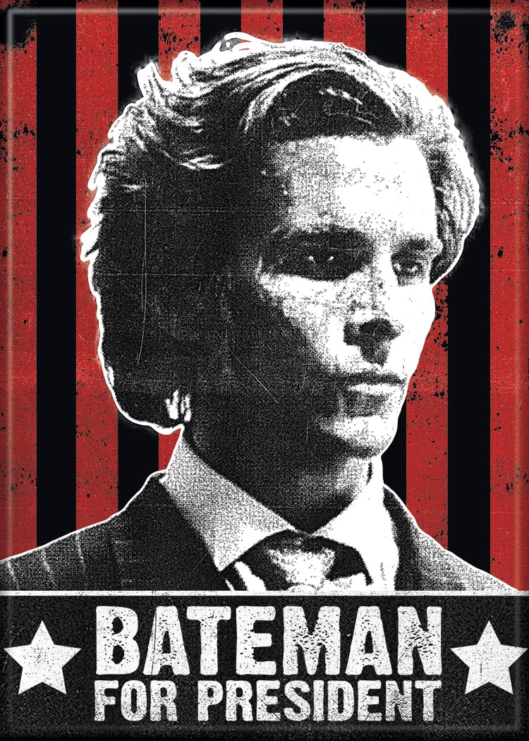 Aimant de frigo American Psycho Bateman magnet de casier Ata-Boy