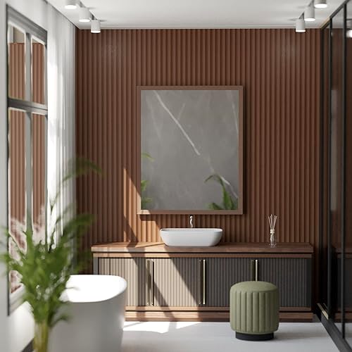 Miniatura 5 de Oxdigi Papel tapiz adhesivo autoadhesivo con efecto 3D, impermeable y extraíble, papel de contacto de PVC para encimeras y armarios, 11.8 pulgadas x