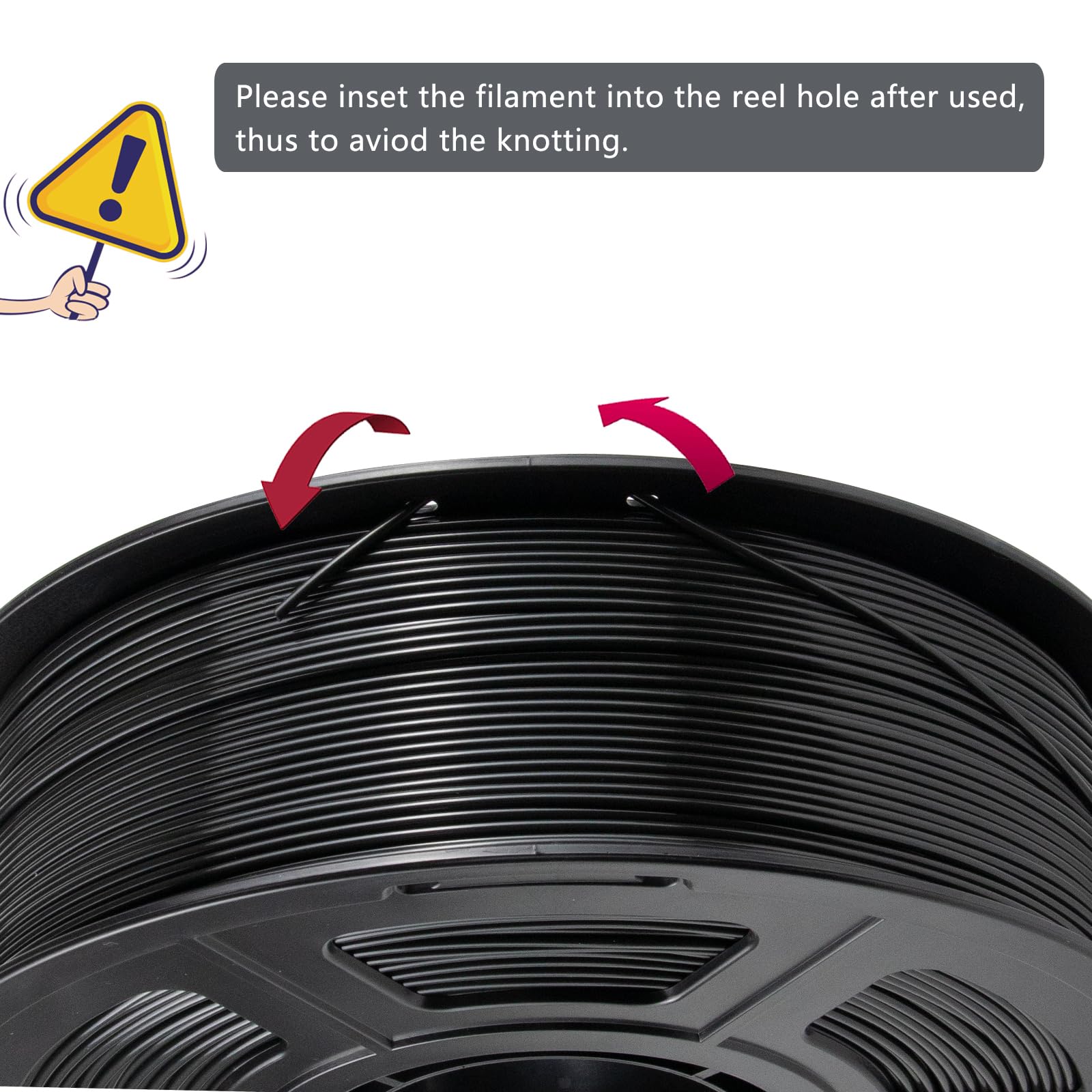 ASA 3D Printing Filament - UV Resistant Black 1kg -4 ASA 3D Printing Filament - UV Resistant Black 1kg -4