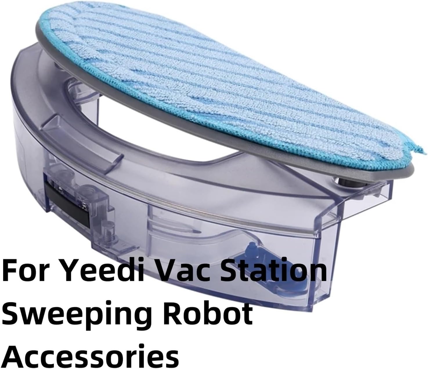 SteFik Mop Plate+Water Tank for Yeedi Vac, Max & Station - Compatible Accessory with Automatic Dust Collection for Hard Floors