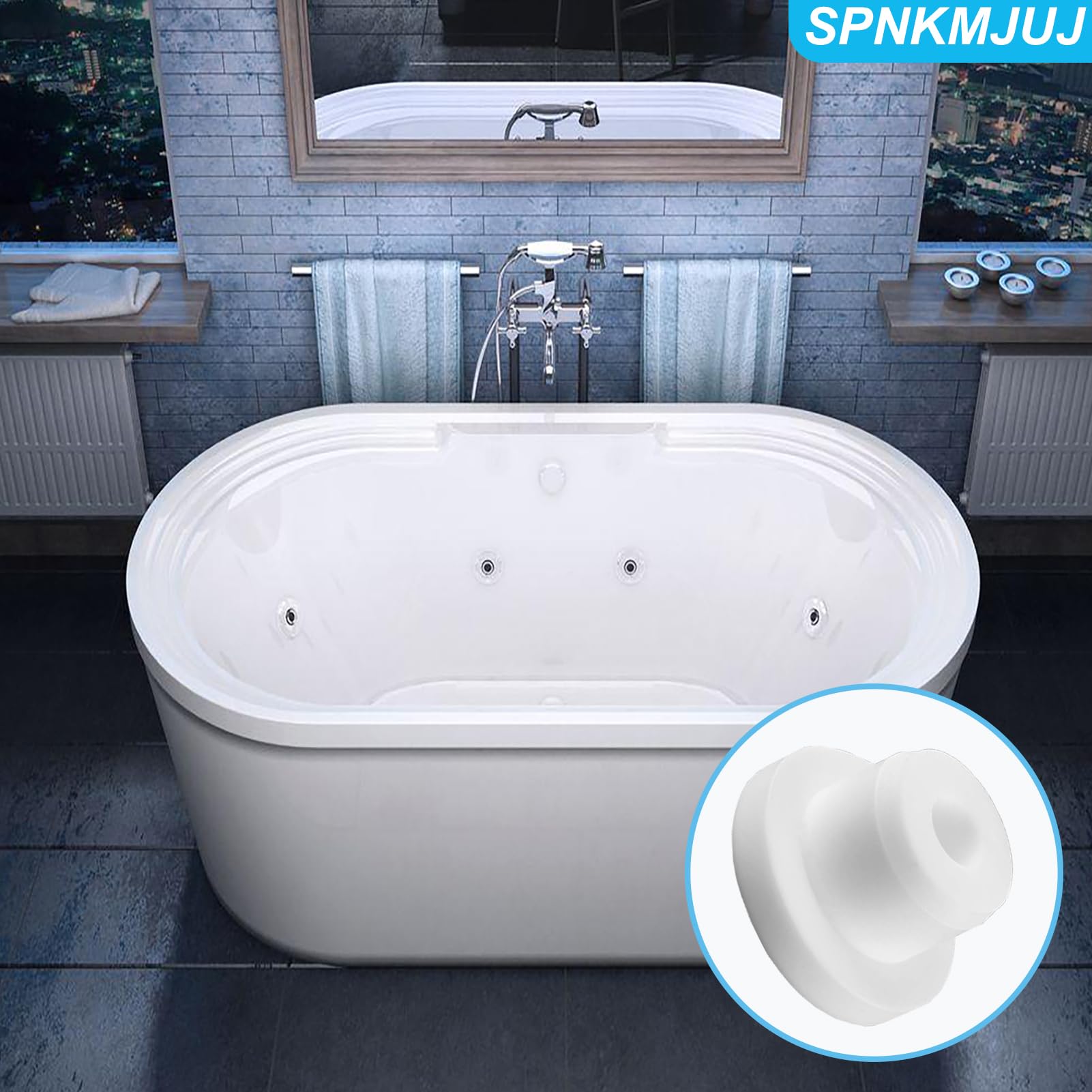 Bathtub Jet Covers - 24 Silicone Plugs -3