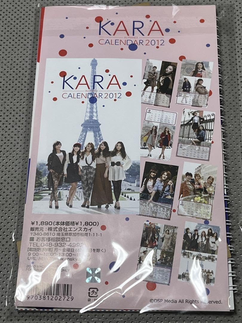 Amazon.co.jp: KARA カレンダー2012年 ギュリ スンヨン ニコル