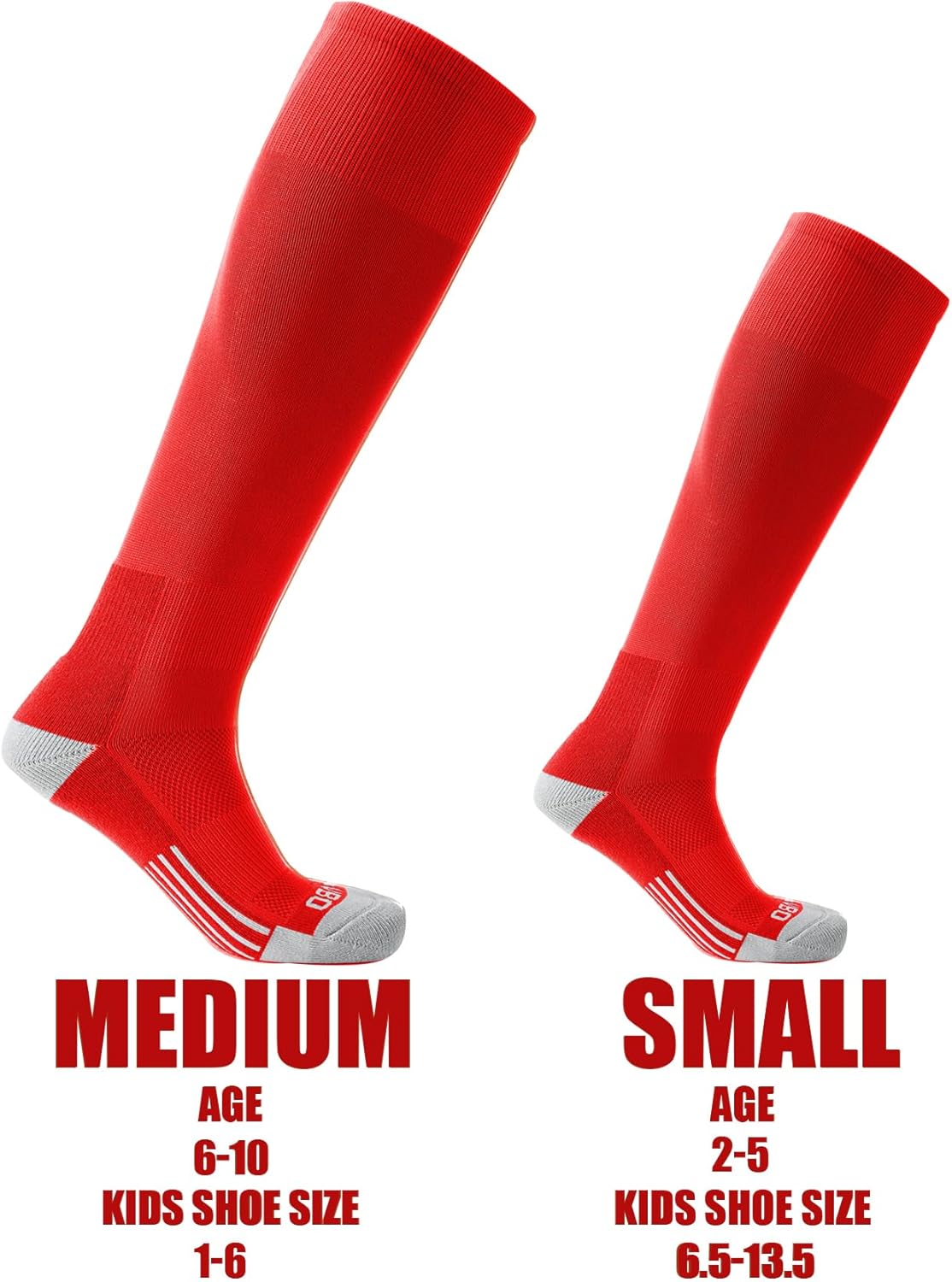 Toddler Baseball/Softball Socks And Belt Combo Kids T-Ball Socks For Youth Boys Girls(2 Pairs Of Socks & 1 Belt)