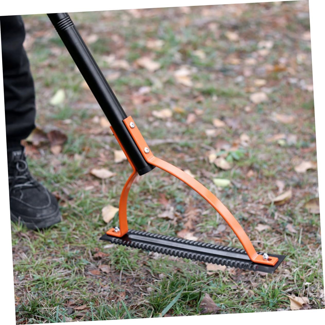 BESPORTBLE 1.2m Manual Grass Cutter Handle Dual-Sided Blade Weeding Tool for Maintenance for Gardens Ditches and Fields