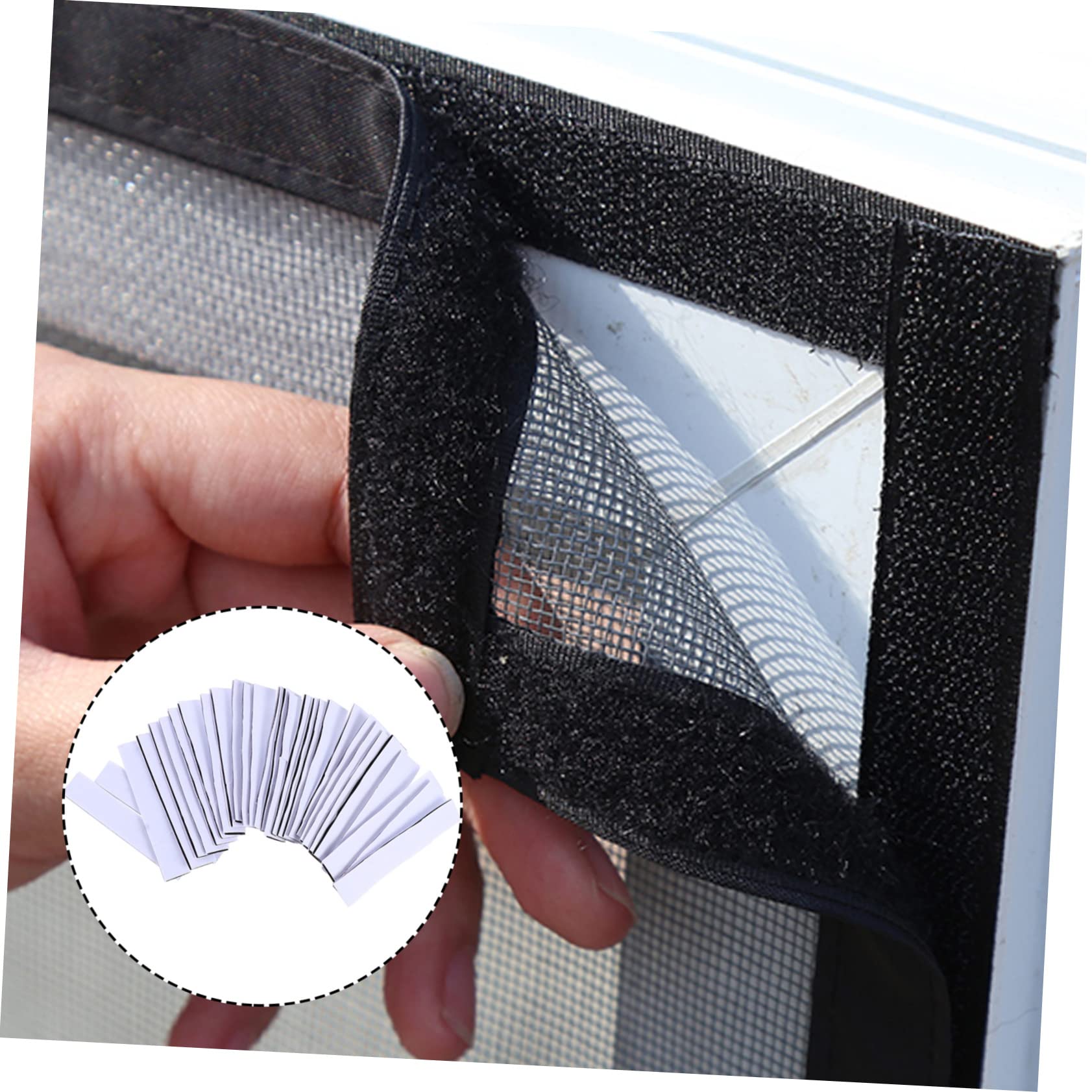 SHINEOFI 3 Set Nastro Biadesivo Super Adesivo Per Finestra Con Retro Adesivo Strisce Per Leggeri E Medi Adatto Superfici Lisce E Pulite 40 Pezzi * 3