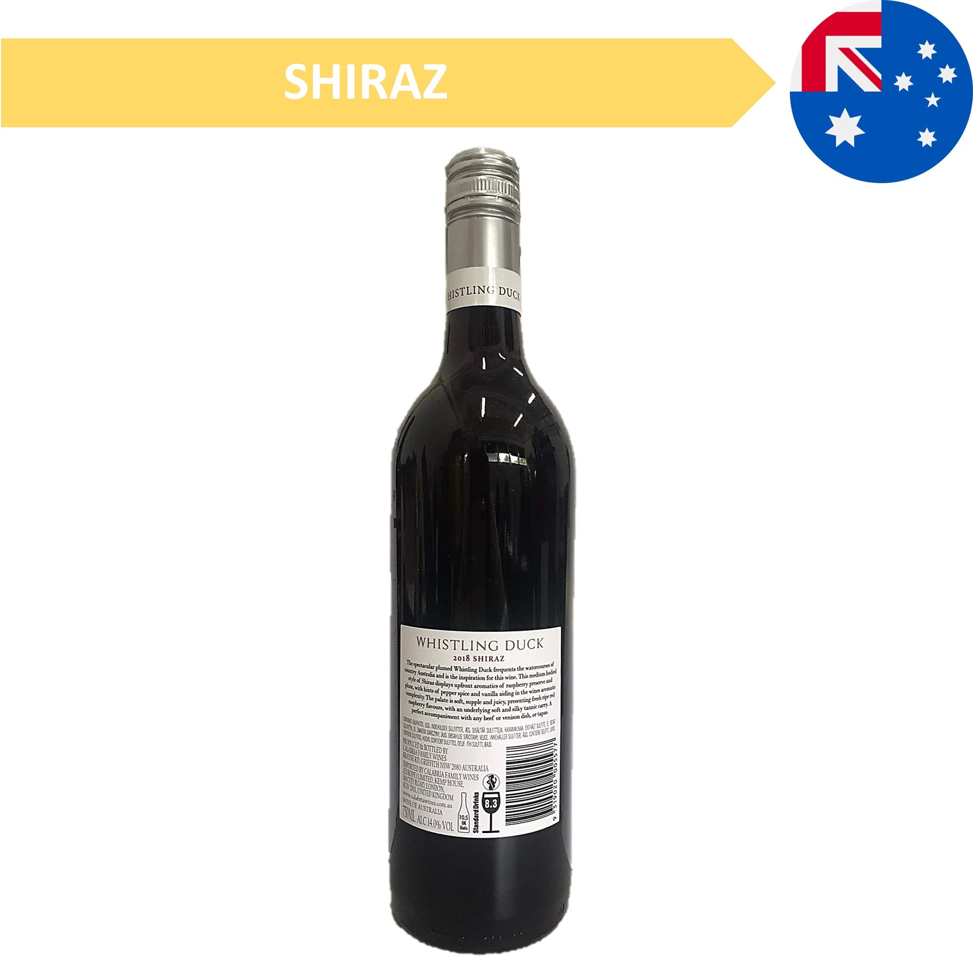 Australie Whisling Duck Shiraz