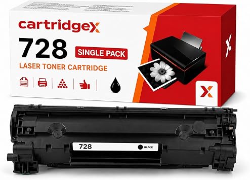 Compatible Black Toner Cartridge Replacement For 728 Canon
