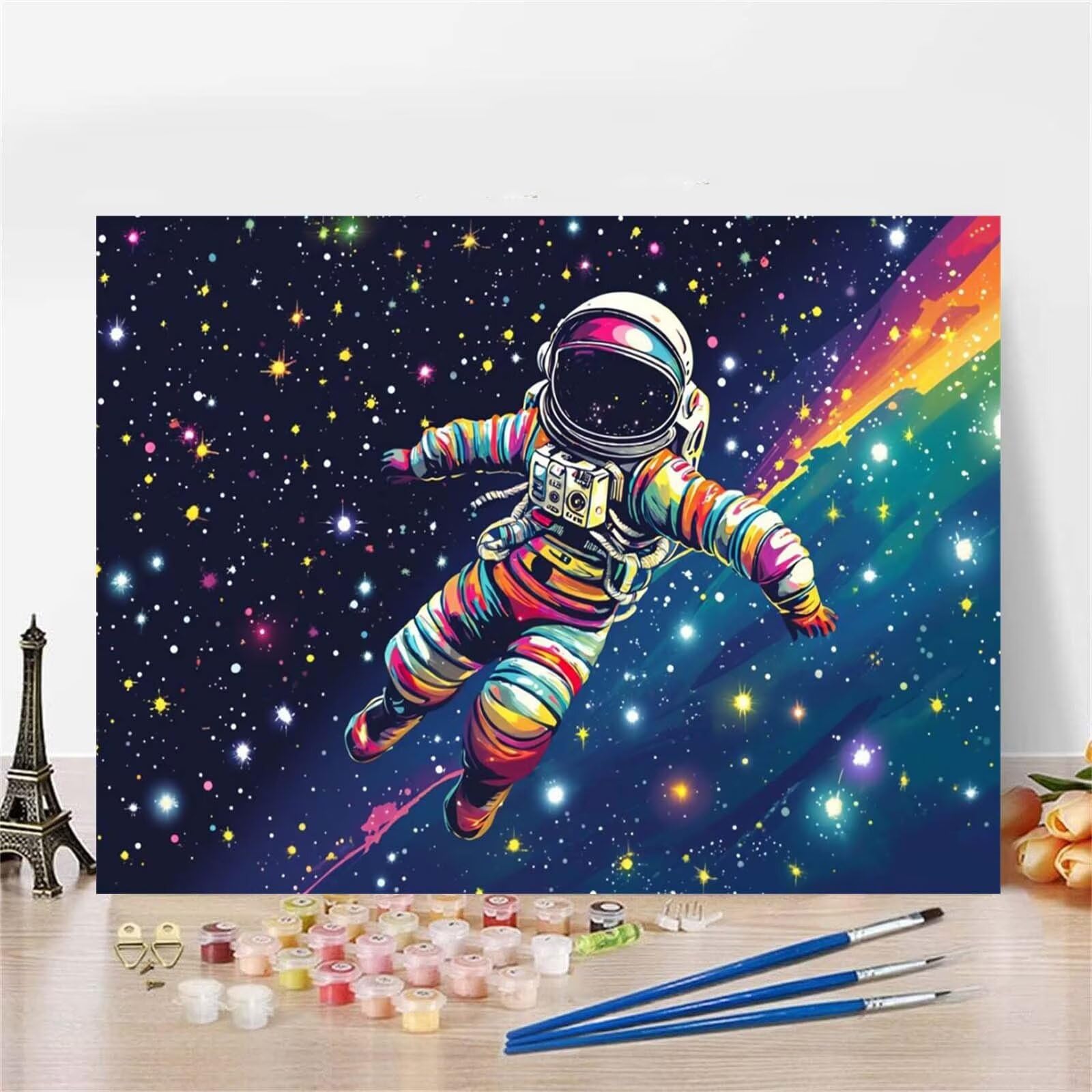 TISHIRON Dipingi con i numeri, per adulti, con i numeri, per bambini, fai da te, pittura con i numeri, per adulti e principianti, 40,6 x 50,8 cm