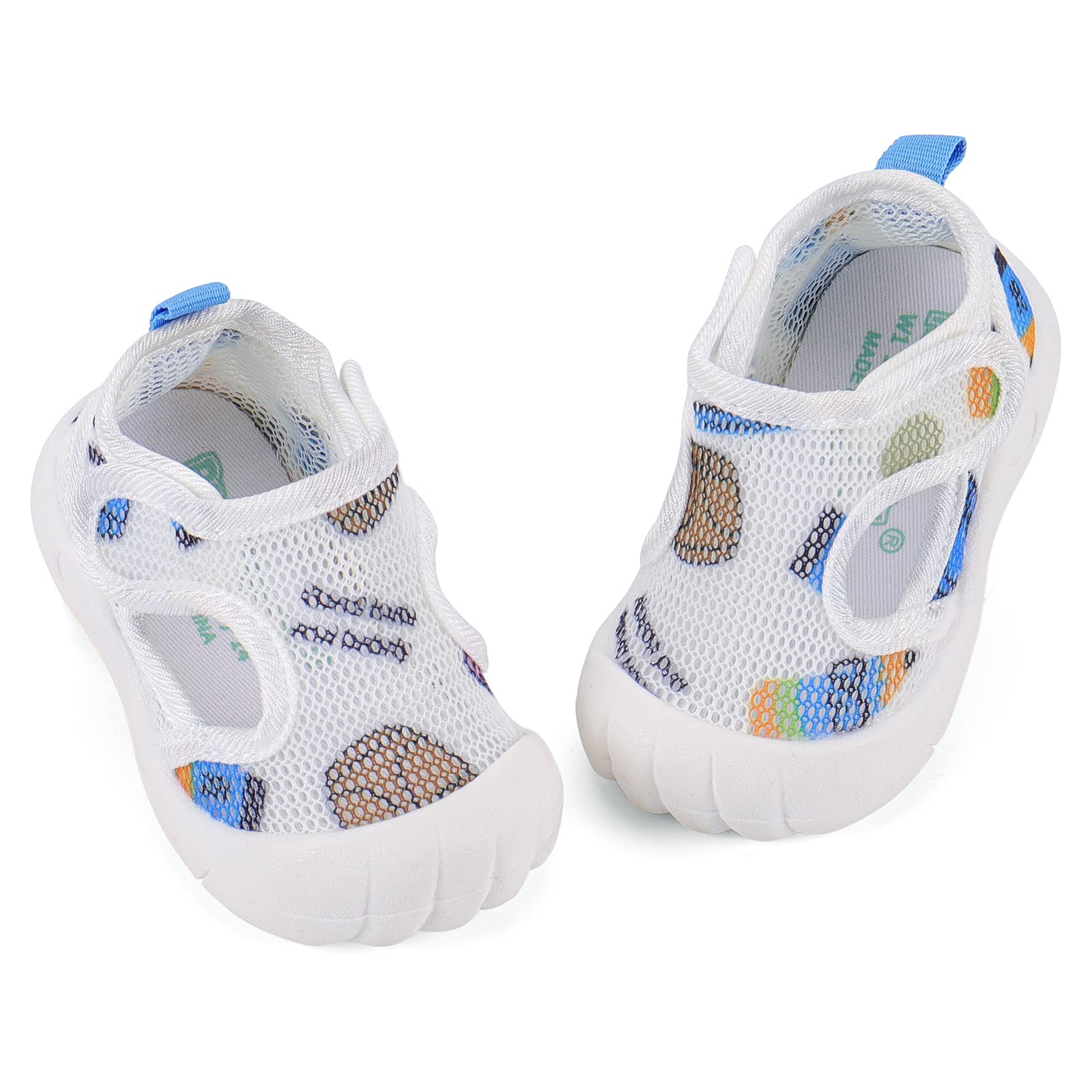 LACOFIA Baby Lauflernschuhe Unisex Erste Babyschuhe Kleinkind Mesh Sneaker rutschfeste Atmungsaktive Turnschuhe