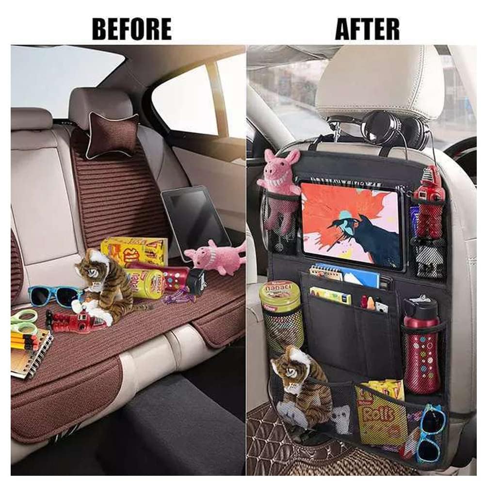 pour BMW 3 Serise Cabriolet 2007-2013 protège-Siège Arrière Voiture Enfants Kick Mats, Organisateur de Voiture,Protection Arrière de Siège Auto Imperméable,