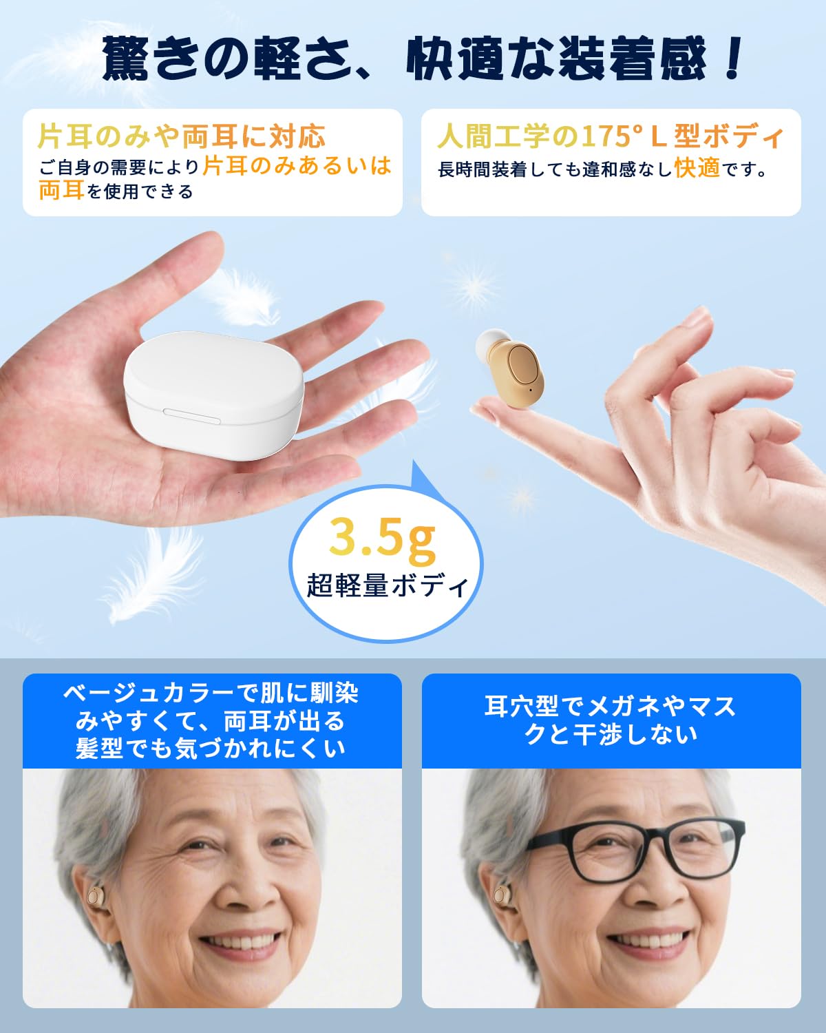 集音器 高齢者 しゅうおんき【2025年最新進化・音量増幅UP・ノイズ低減！】 Amazon.co.jp: 集音器 高齢者 しゅうおんき【2025年最新進化
