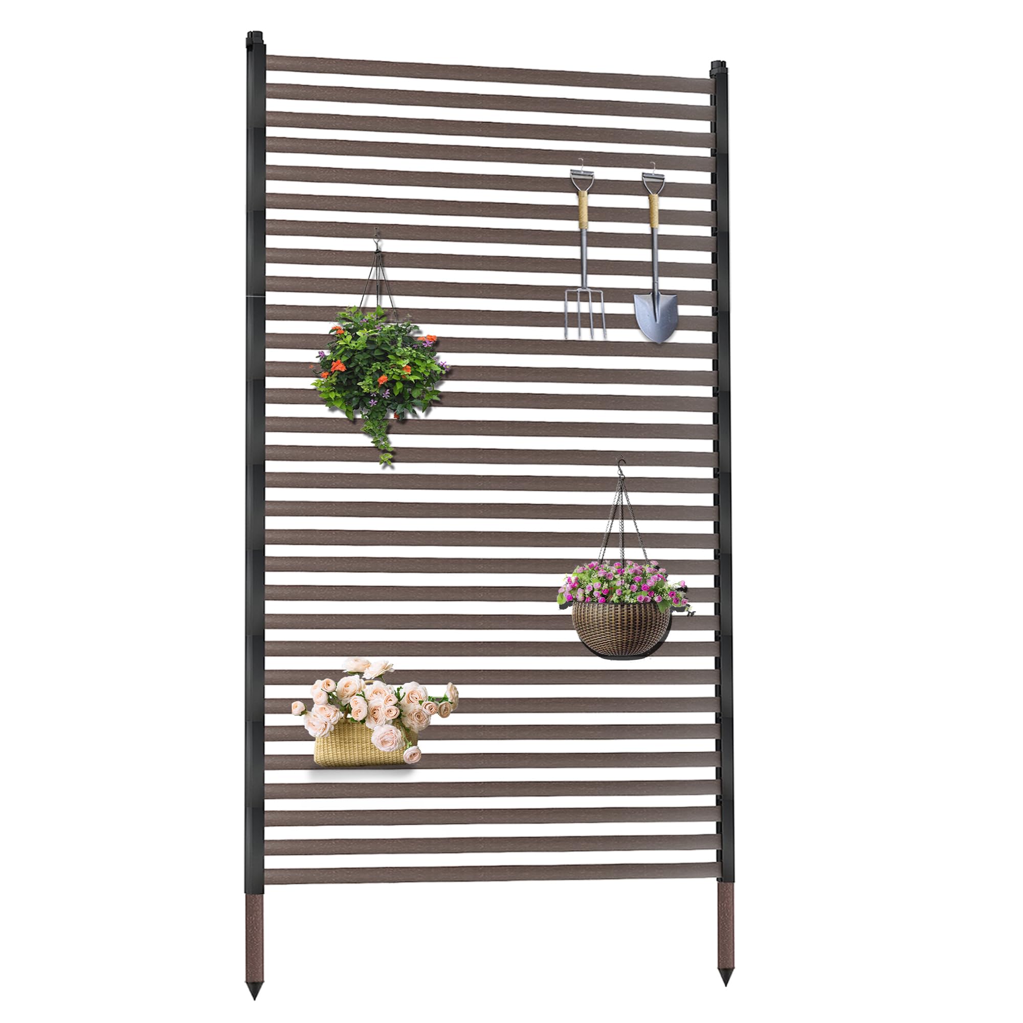 Photo 1 of ****FACTORY SEALED****
Carotex Outdoor Privacy Screens, 3FT X 5FT Decorative Privacy Fence Panels for Patio, Backyard and Garden(Brown)