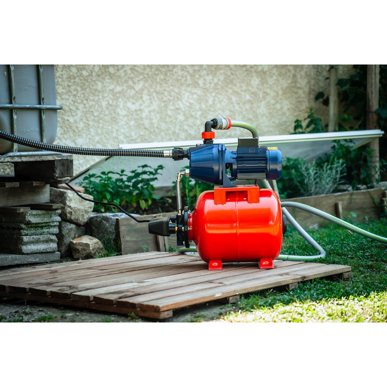 Spid'O Ecop 140/20 pompe surpresseur 600W avec cuve 20L, débit max 3,6 m3/h, hauteur de refoulement max 7m