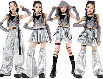 シルバーのスパンコールラテンダンスウェア・衣装 楽天市場】大人 ダンス衣装 スパンコール k-pop シルバー