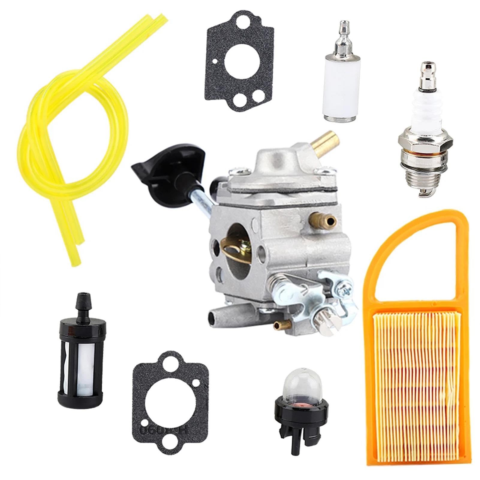 Carbu Kit Pièces Carburateur Avec Filtre À Air Joints Bougie D'allumage Huile Ligne Pour Stihl BR500 BR550 BR600 Carburateur pour Moteur