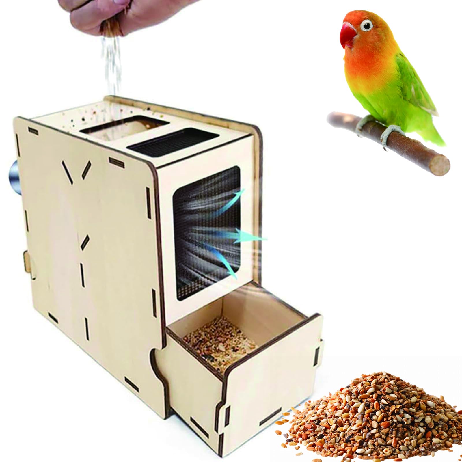 Flux d'air réglable pour machine de vannage et séparateur de millet efficace
