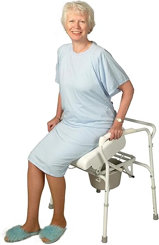 Miniatura 2 de Carex Commode Asiento elevador  Silla de inodoro para personas mayores, personas mayores, minusválidos, silla de inodoro de elevación automática,